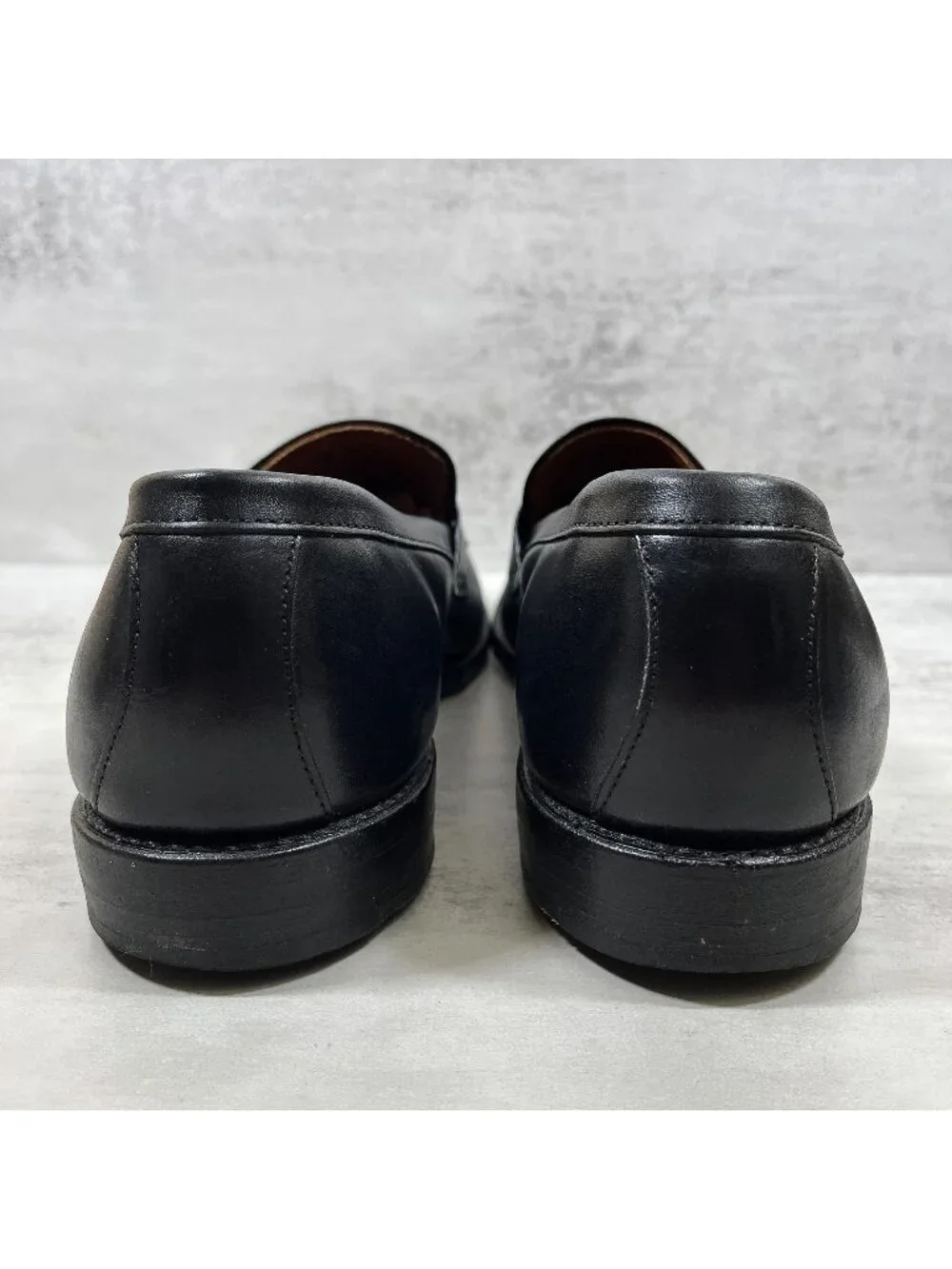 Brooks Brothers USA Made Leather Penny Loafer Dress Shoes - Men's Size 10.5 D